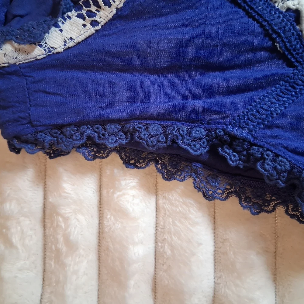 Hayden Girls Royal Blue Garment RAYON  BLEND  SIZE 11/12